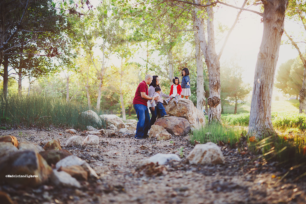 Irvine Orange County playful and relaxed family session photographer. True lifestyle session. Madeleine JL Photography